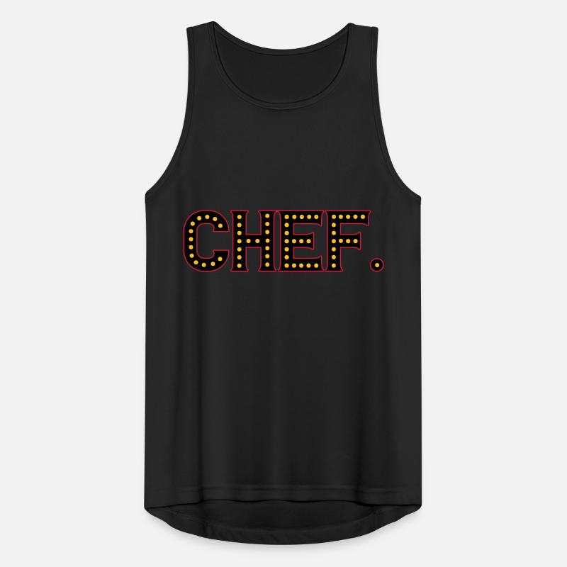 Chef | Couleurs changeantes Débardeur respirant Homme
