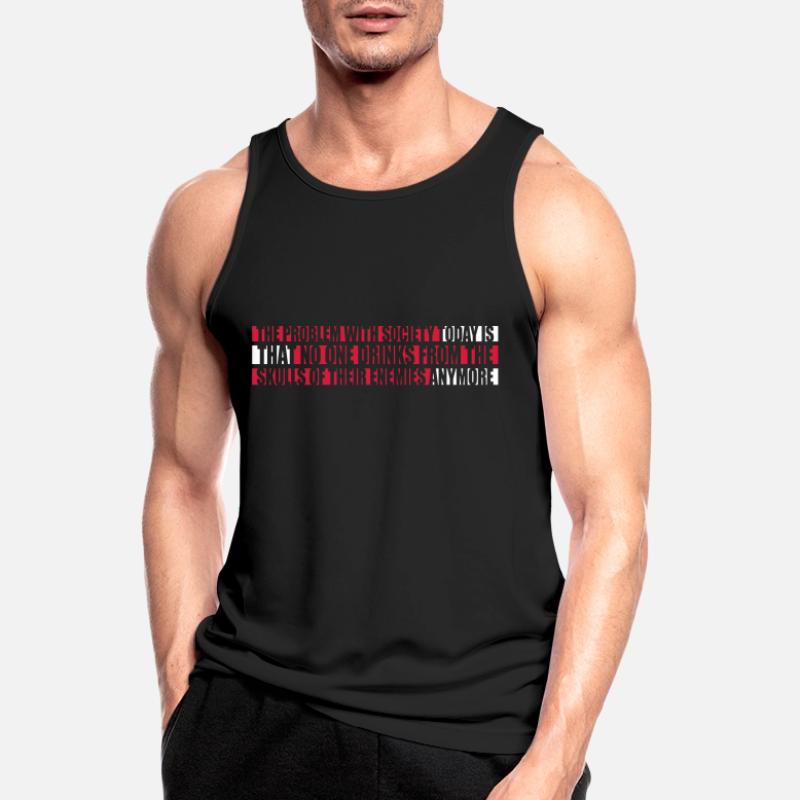 drinks from enemies skulls Men's Breathable Tank Top