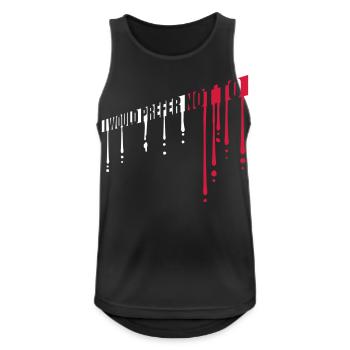 I prefer not to - Men's Breathable Tank Top - black - Front - Nick (188cm)