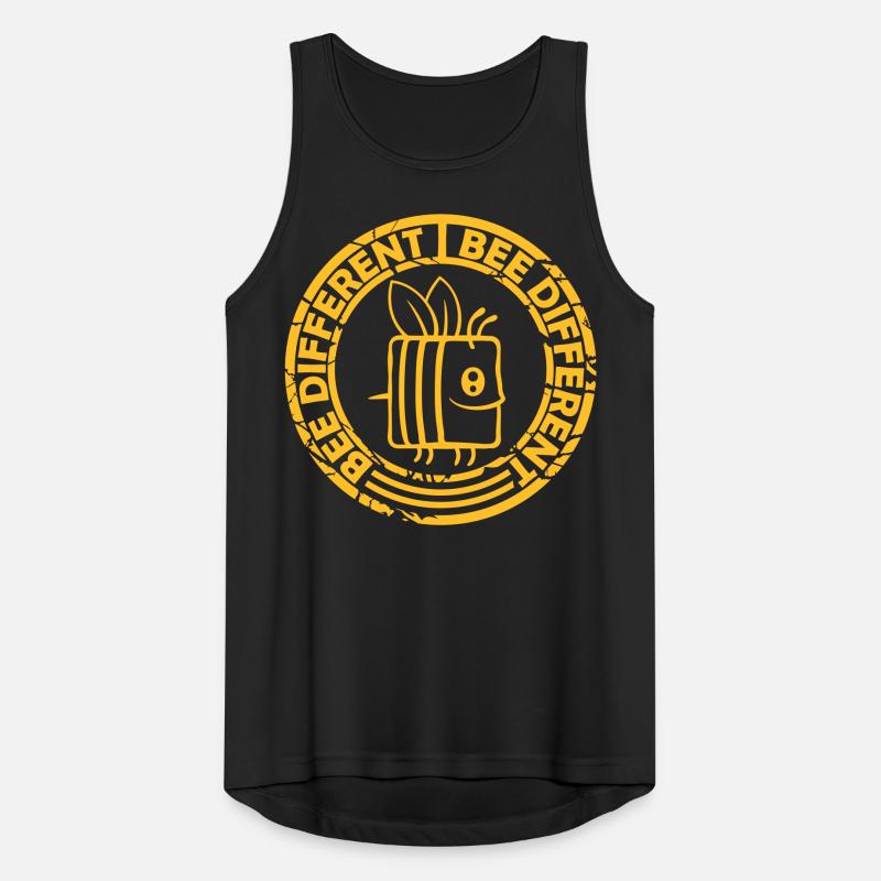 bee different saying quote Men's Breathable Tank Top