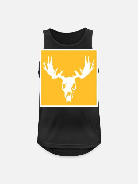 Moose sake - Men's Breathable Tank Top - black