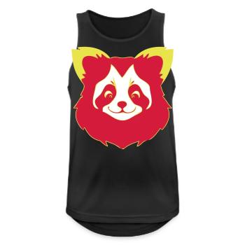 Red panda - Men's Breathable Tank Top - black - Front - Nick (188cm)