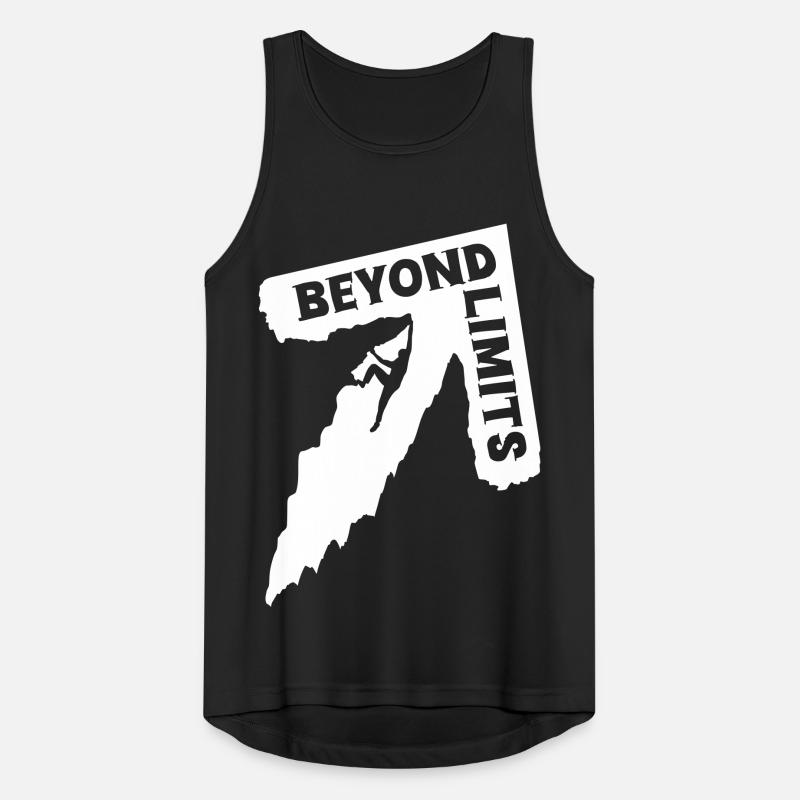 Beyond Limits - Climber [Weiß] Männer Tank Top atmungsaktiv