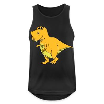 Trex - Men's Breathable Tank Top - black - Front - Nick (188cm)