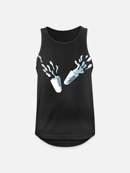Toast - Men's Breathable Tank Top - black