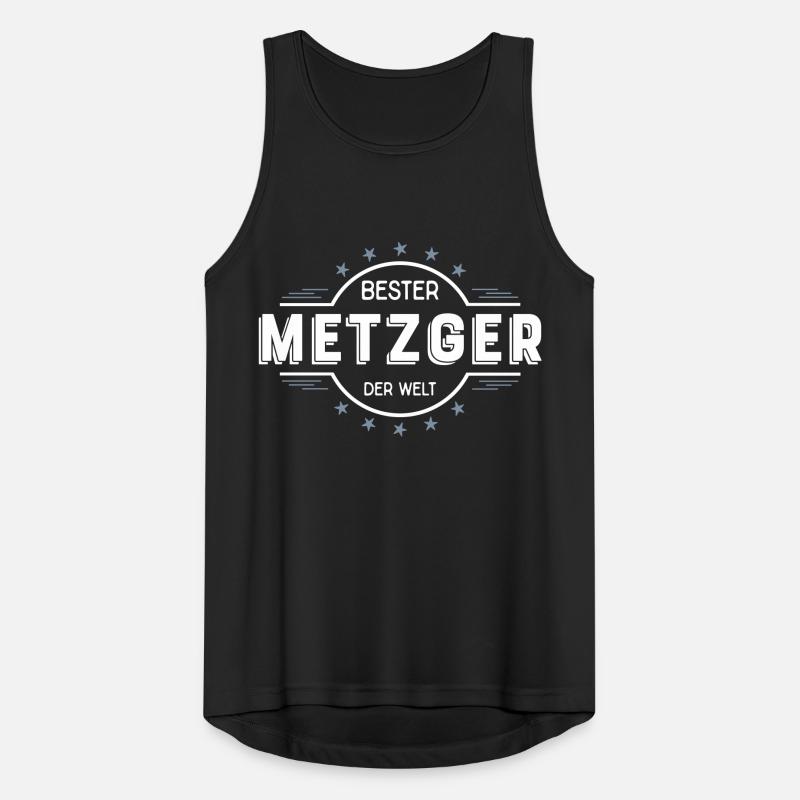 Metzger Männer Tank Top atmungsaktiv