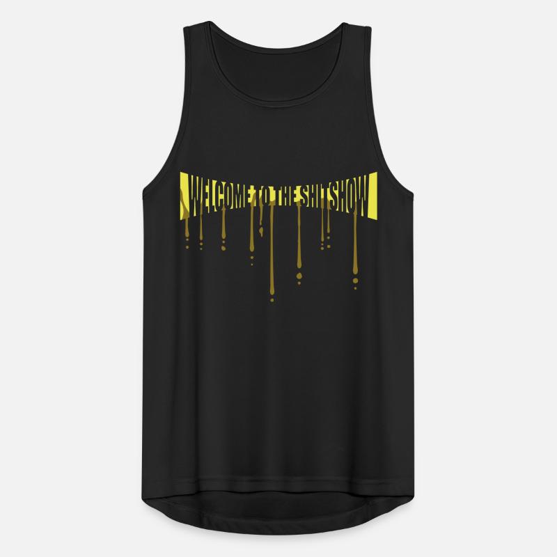 Graffti Shitshow Welcome Männer Tank Top atmungsaktiv