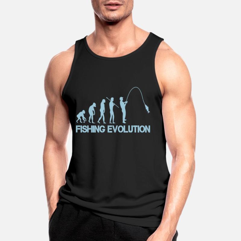 Évolution de la pêche 1 Débardeur respirant Homme