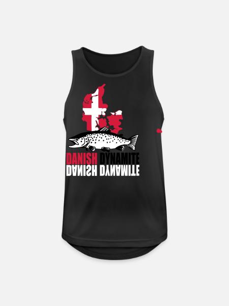 meerforelle_dk - Männer Tank Top atmungsaktiv - Schwarz