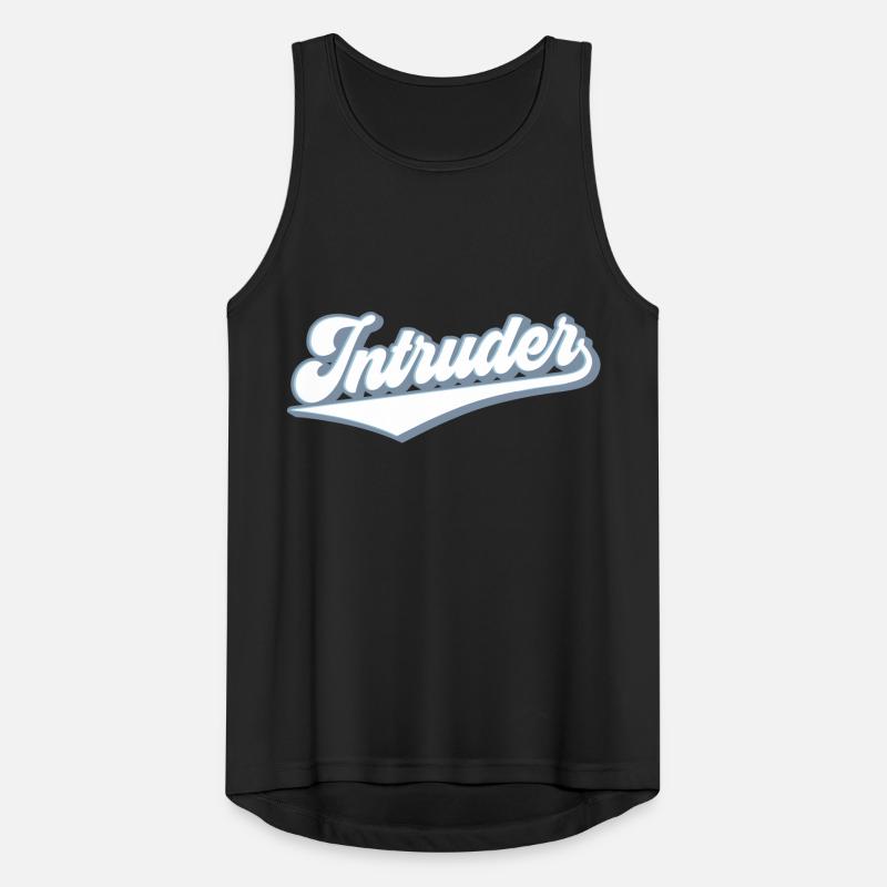 Intruder | Eindringling | Farben änderbar Männer Tank Top atmungsaktiv