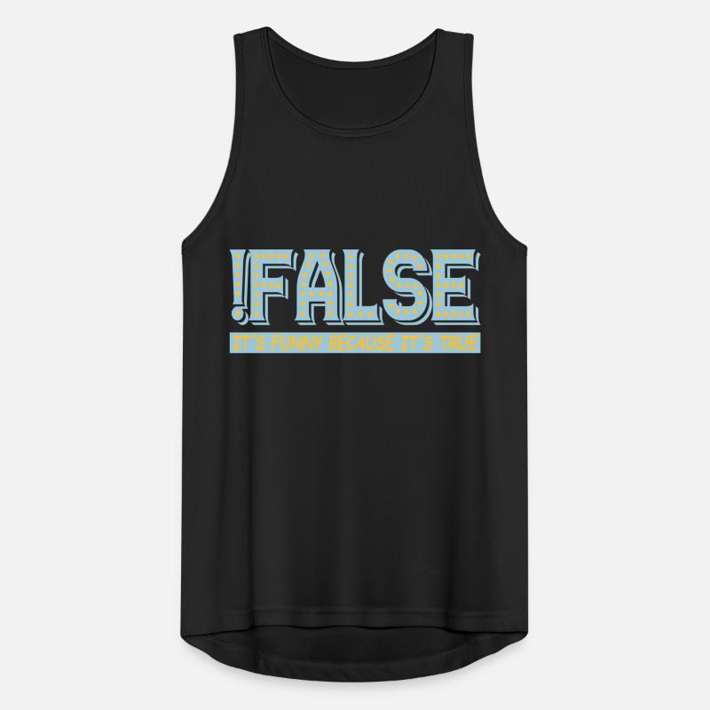 False, but true | Colors changeable Men's Breathable Tank Top