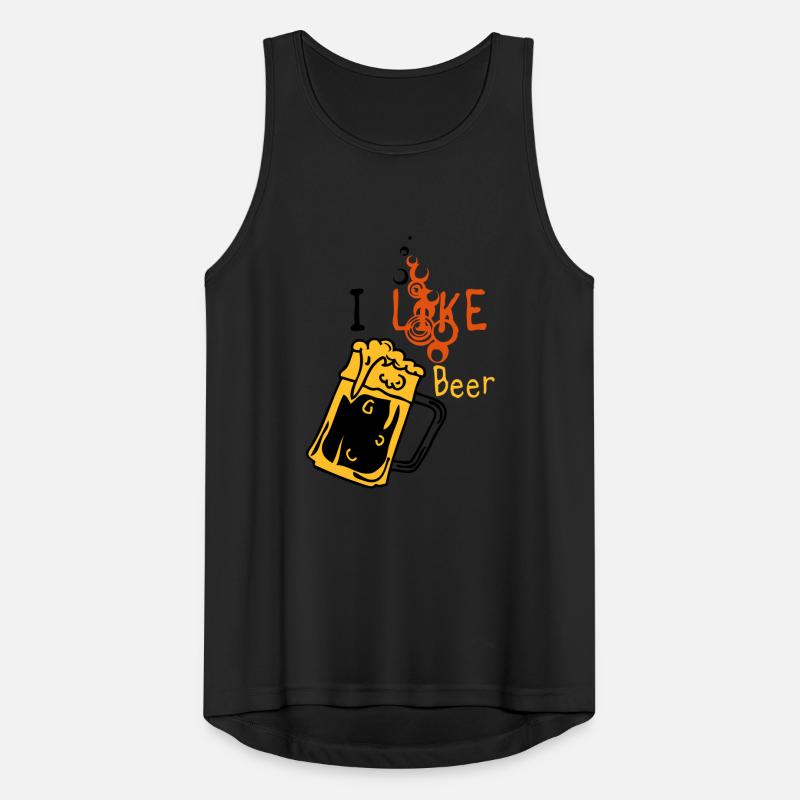 Ich mag Bier 5 Männer Tank Top atmungsaktiv