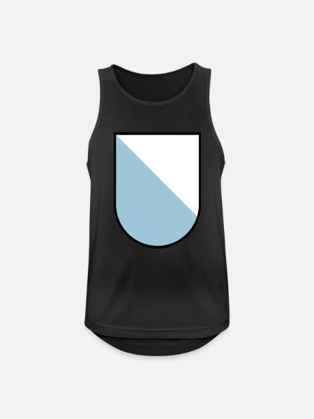 Switzerland12 - Männer Tank Top atmungsaktiv - Schwarz