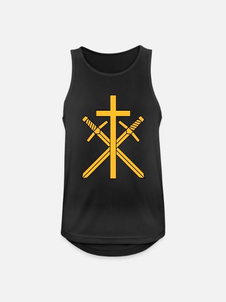 Croix et épées - Débardeur respirant Homme - noir