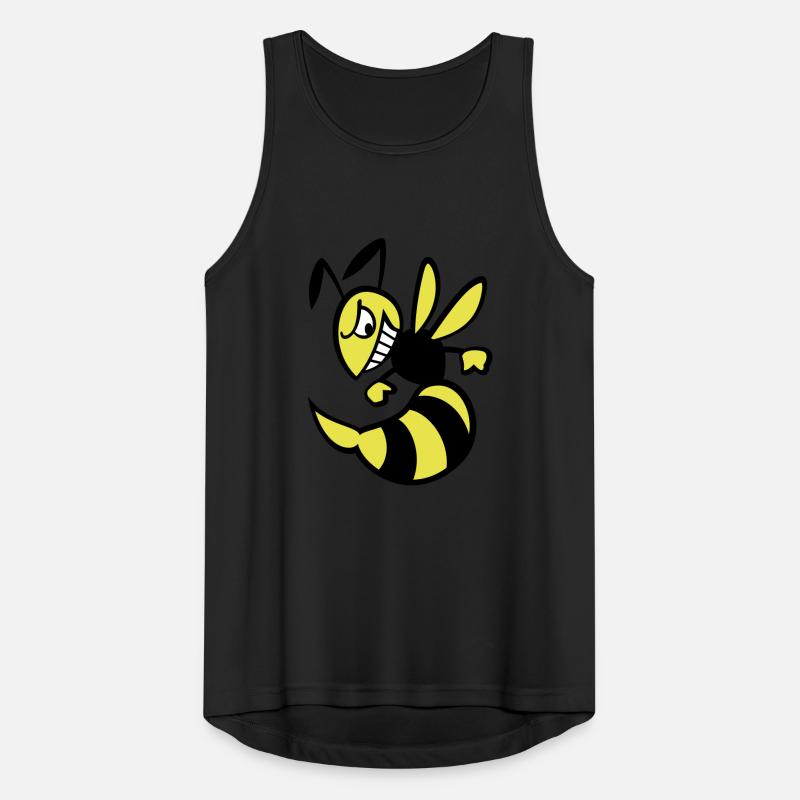 Wespe Männer Tank Top atmungsaktiv