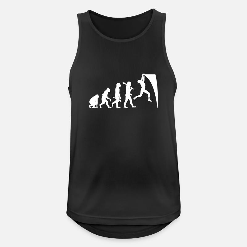 Ninja Warrior Evolution - Männer Tank Top atmungsaktiv - Schwarz