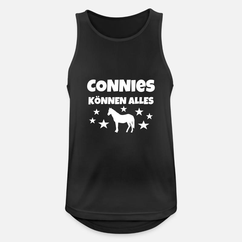 Connies can do everything - Men's Breathable Tank Top - black