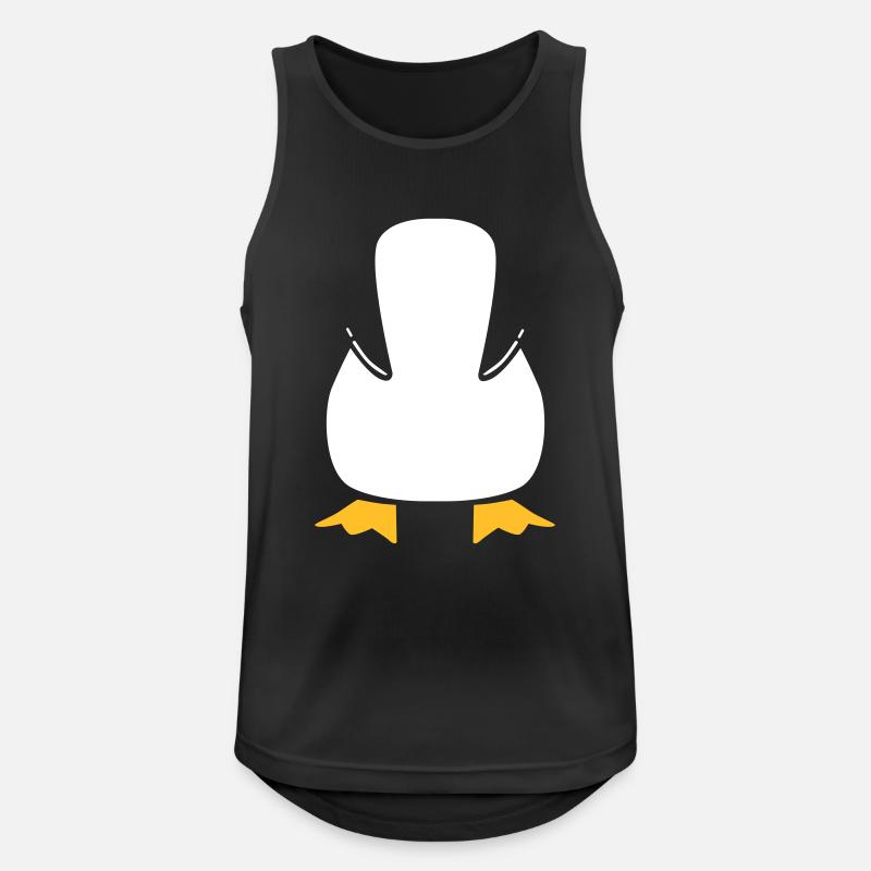 penguin - Men's Breathable Tank Top - black