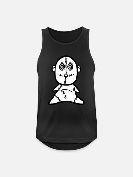 Voodoo Doll - Men's Breathable Tank Top - black