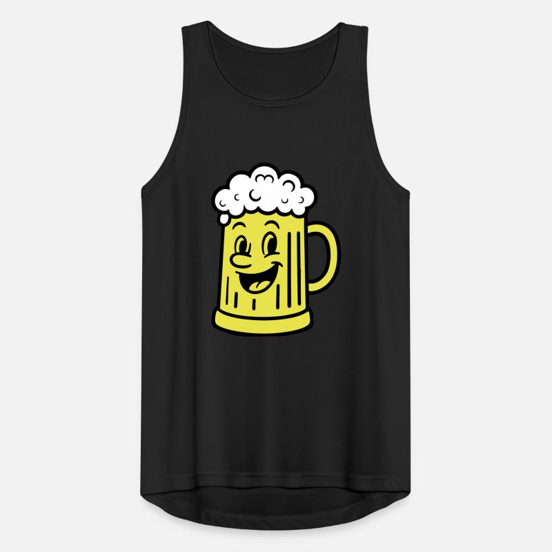 Beer Mug Comic Beer Men's Breathable Tank Top