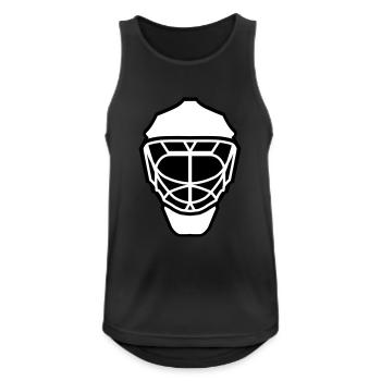 Hockey Mask neutral two-tone - Men's Breathable Tank Top - black - Front - Nick (188cm)