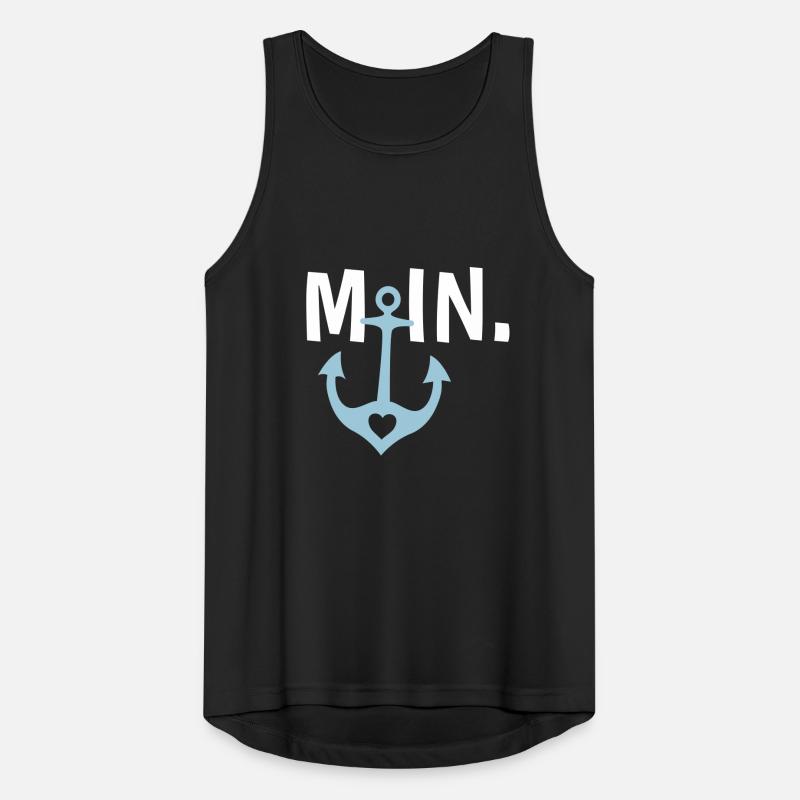 Moin. Männer Tank Top atmungsaktiv