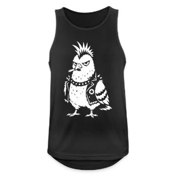 Punk Taboo with Iroquois and Fries - Men's Breathable Tank Top - black - Front - Nick (188cm)