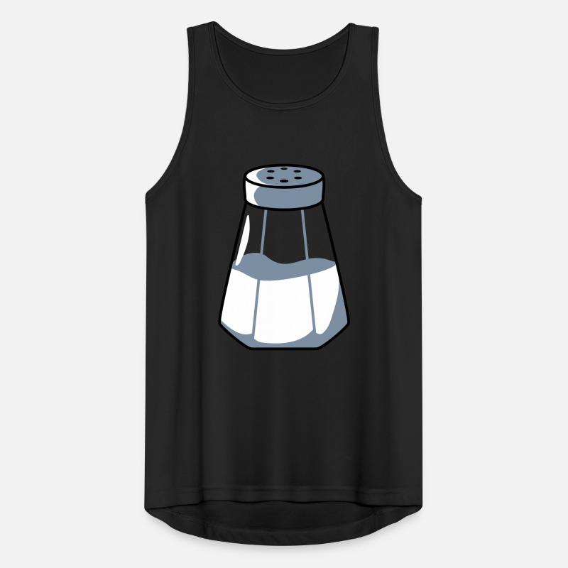 Conception de distributeur de sel Débardeur respirant Homme