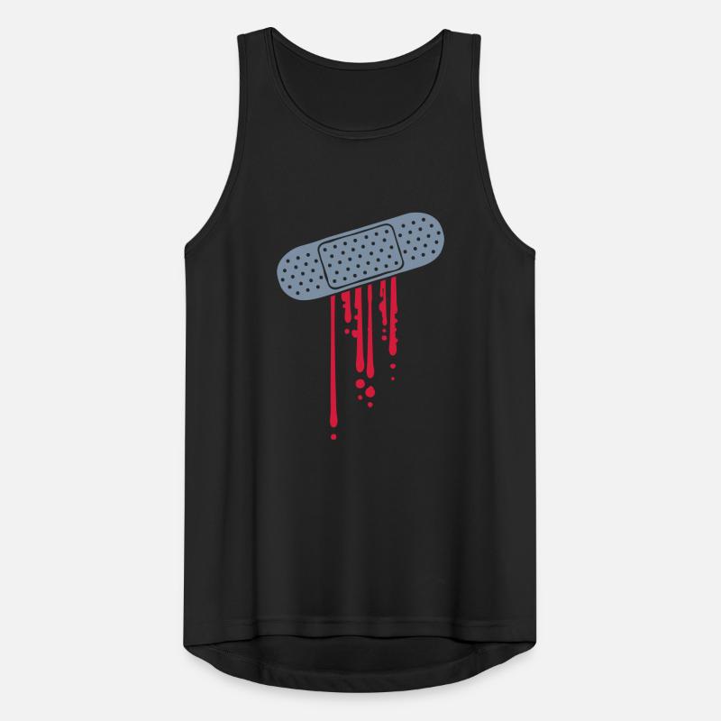 Conception Patch Blood Débardeur respirant Homme