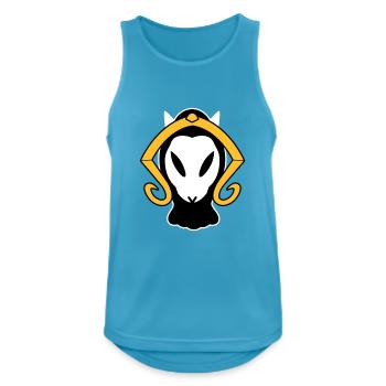 Ekuliana of the Nut - Men's Breathable Tank Top - sapphire blue - Front - Nick (188cm)