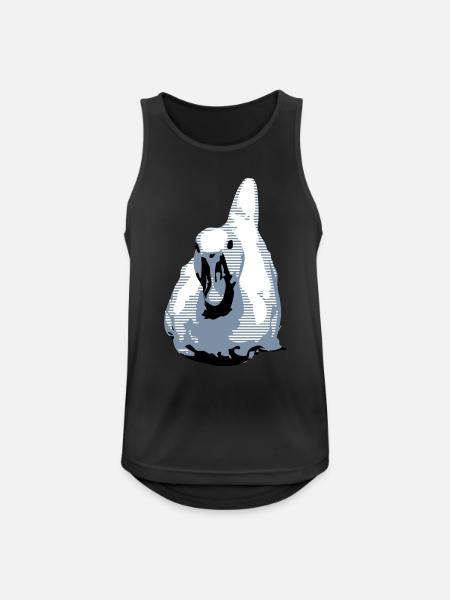 Gans gut - Männer Tank Top atmungsaktiv - Schwarz