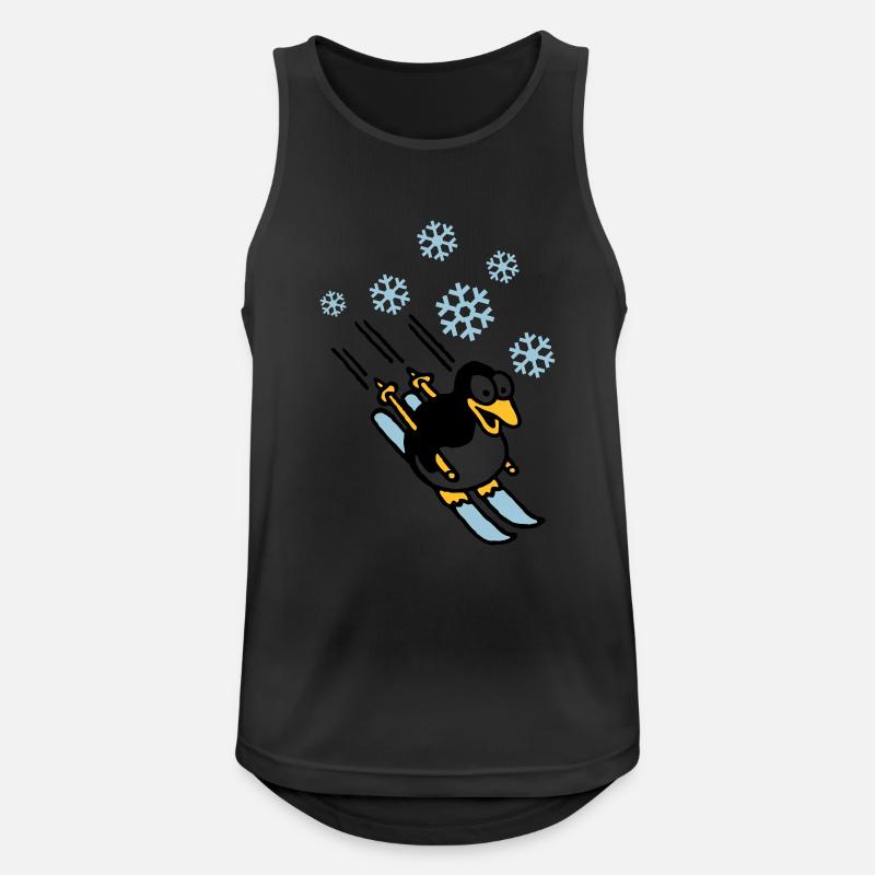 pinguin_ski_022011_h_3c - Men's Breathable Tank Top - black