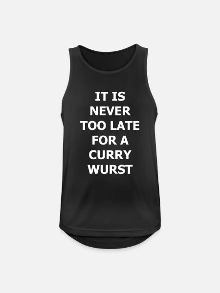 currywurst - Men's Breathable Tank Top - black