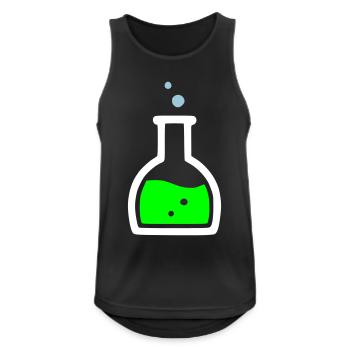 Poisonous Potion Green - Men's Breathable Tank Top - black - Front - Nick (188cm)