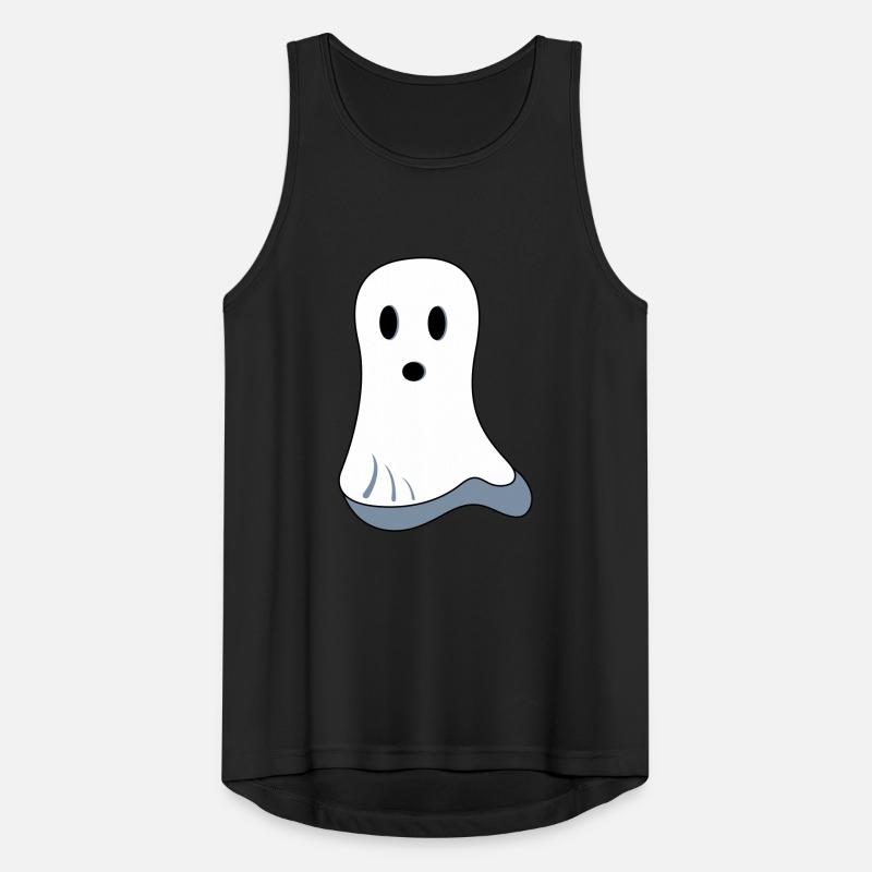 Ghost Halloween Men's Breathable Tank Top