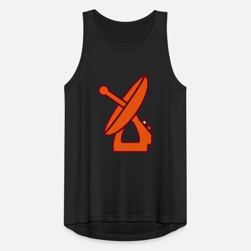 Radar Machine Device Gift Idea Recording Men's Breathable Tank Top
