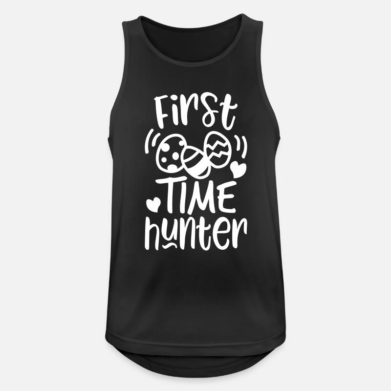 First time hunter easter - Men's Breathable Tank Top - black