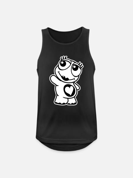 Tortue - Débardeur respirant Homme - noir