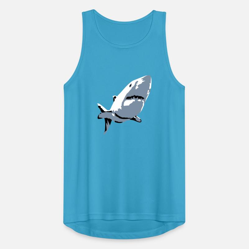 Shark Men's Breathable Tank Top