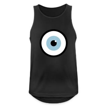 eye - Men's Breathable Tank Top - black - Front - Nick (188cm)