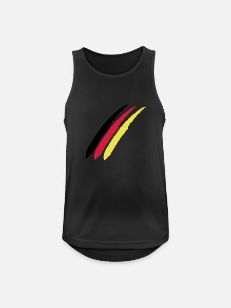 Germany German Fan Gift - Men's Breathable Tank Top - black