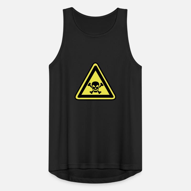 hazard panel head skull dead death 2210 Men's Breathable Tank Top