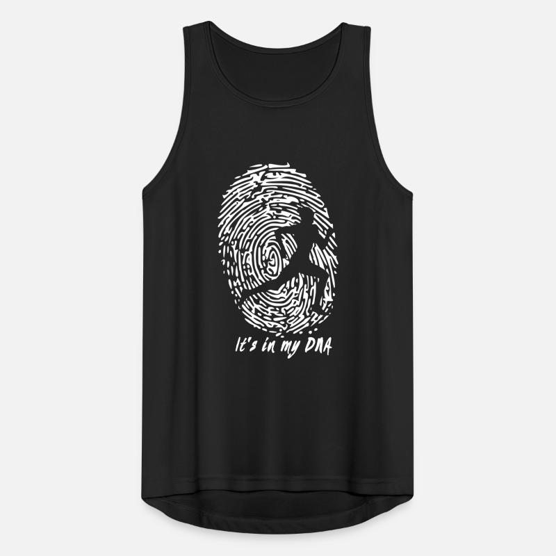 Courir DNA Runner Jogger Marathon Gift Débardeur respirant Homme