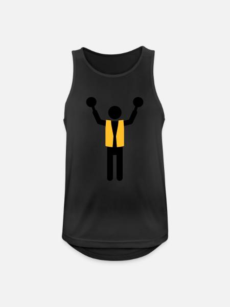 flight controller - Men's Breathable Tank Top - black