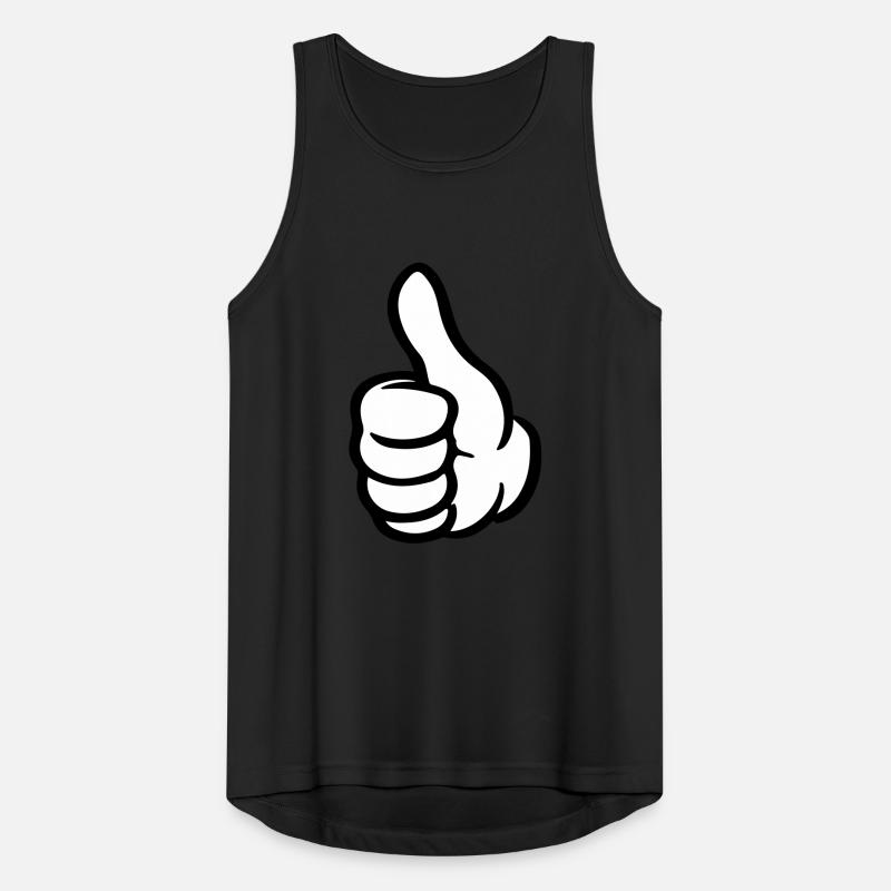Thumb Hand Like Men's Breathable Tank Top