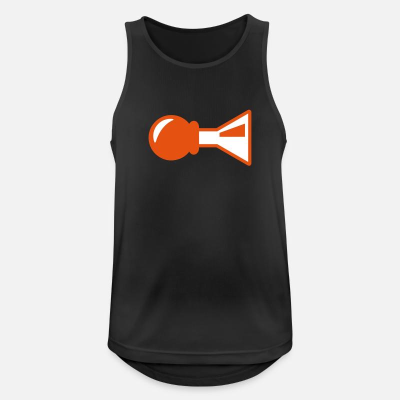 Horn - Men's Breathable Tank Top - black