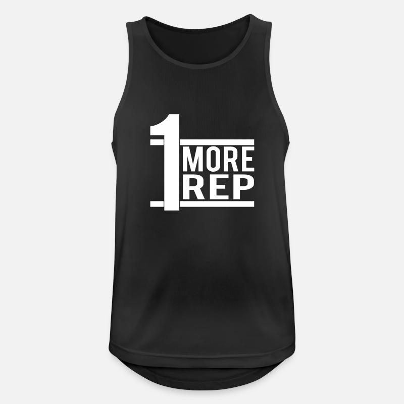 1 More Rep - Männer Tank Top atmungsaktiv - undefined