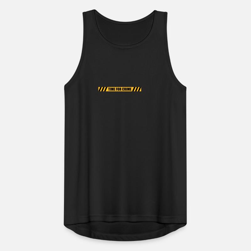 Time for Crime Männer Tank Top atmungsaktiv