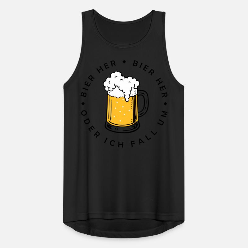Bees here - Oder ich fall um! Men's Breathable Tank Top