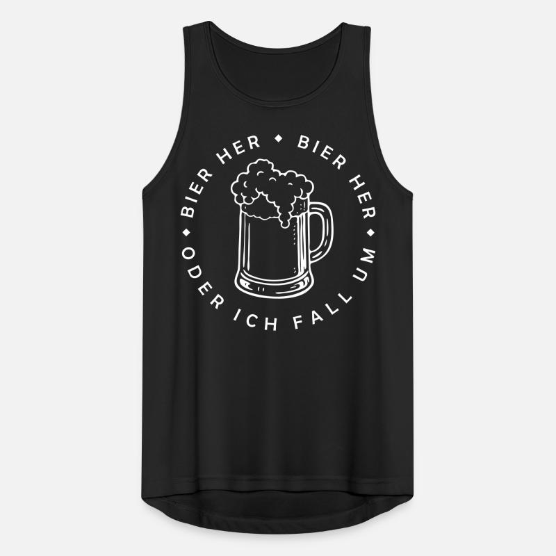 Bees here - Oder ich fall um! Men's Breathable Tank Top